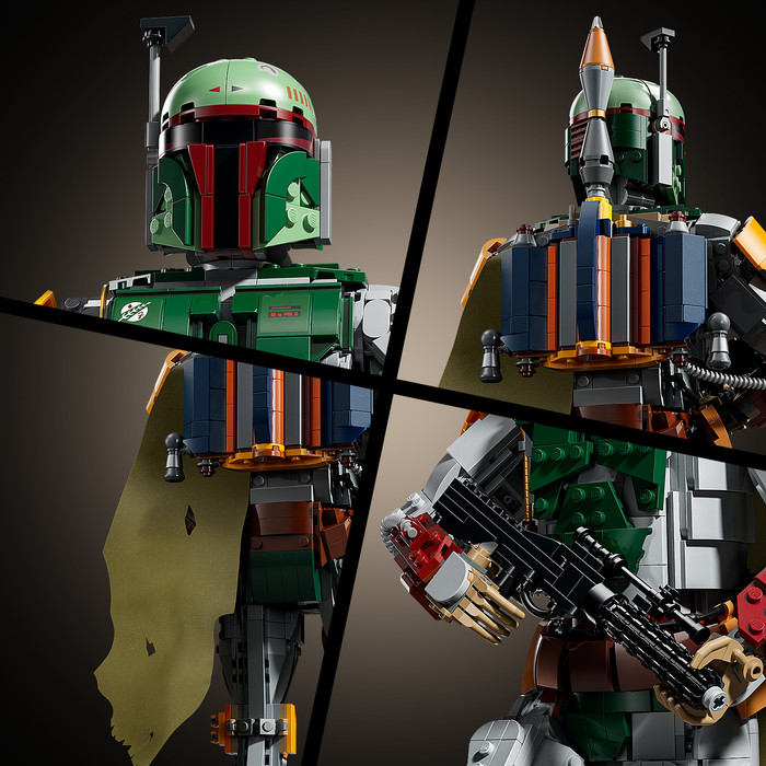 LEGO Star Wars Boba Fett 75455 product in gebruik