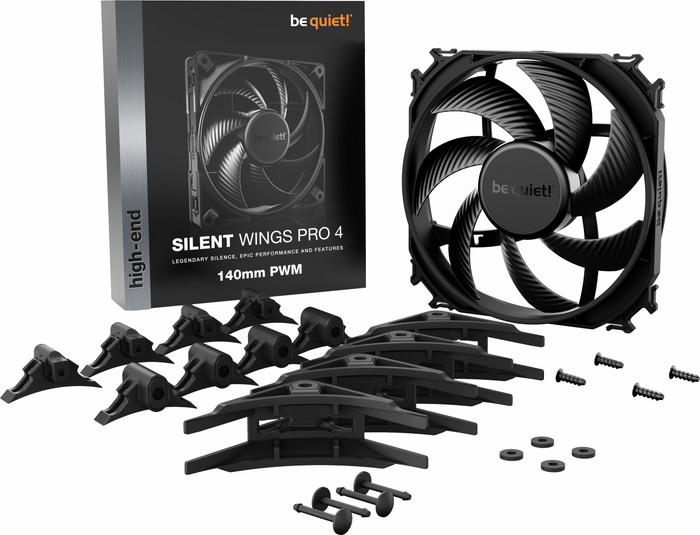 be quiet! SILENT WINGS PRO 4 140mm PWM accessoire