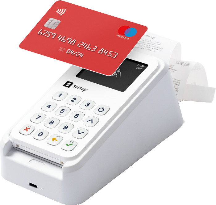 SumUp 3G et Wifi Terminal de Paiement Mobile avec Imprimante Main Image