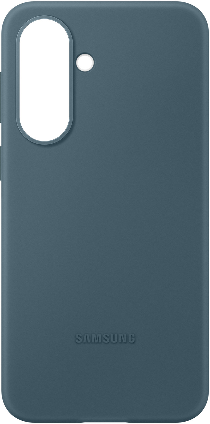 Samsung Galaxy A37 Siliconen Back Cover Donkergroen achterkant