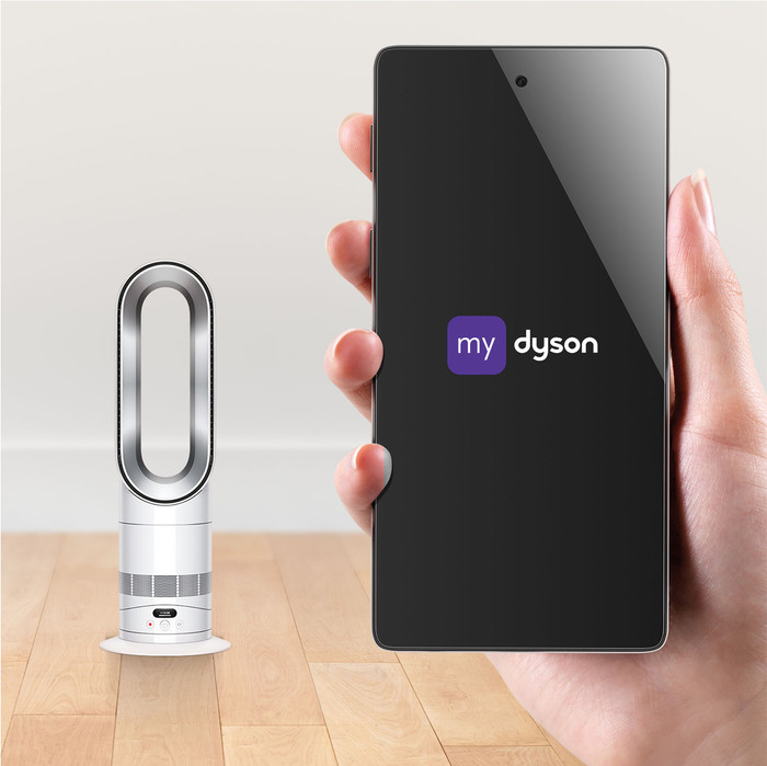 Dyson Hot+Cool HF1 product in gebruik