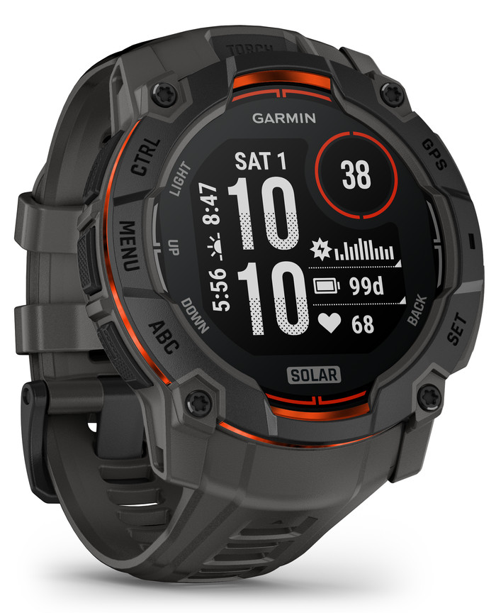 Garmin Instinct 3 Solar Zwart 50 mm Main Image
