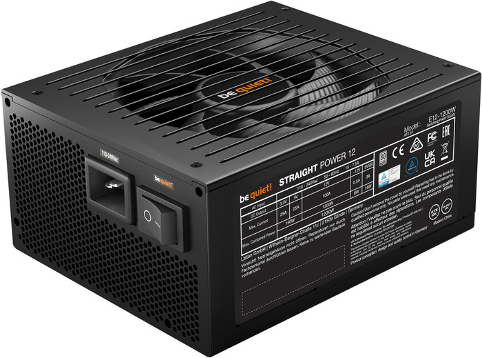 be quiet! STRAIGHT POWER 12 1200W achterkant