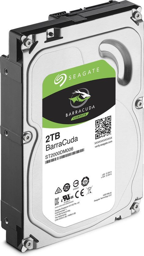 Seagate Barracuda ST2000DM008 2 To côté gauche