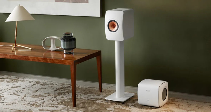 KEF KC62 Blanc produit à l'usage