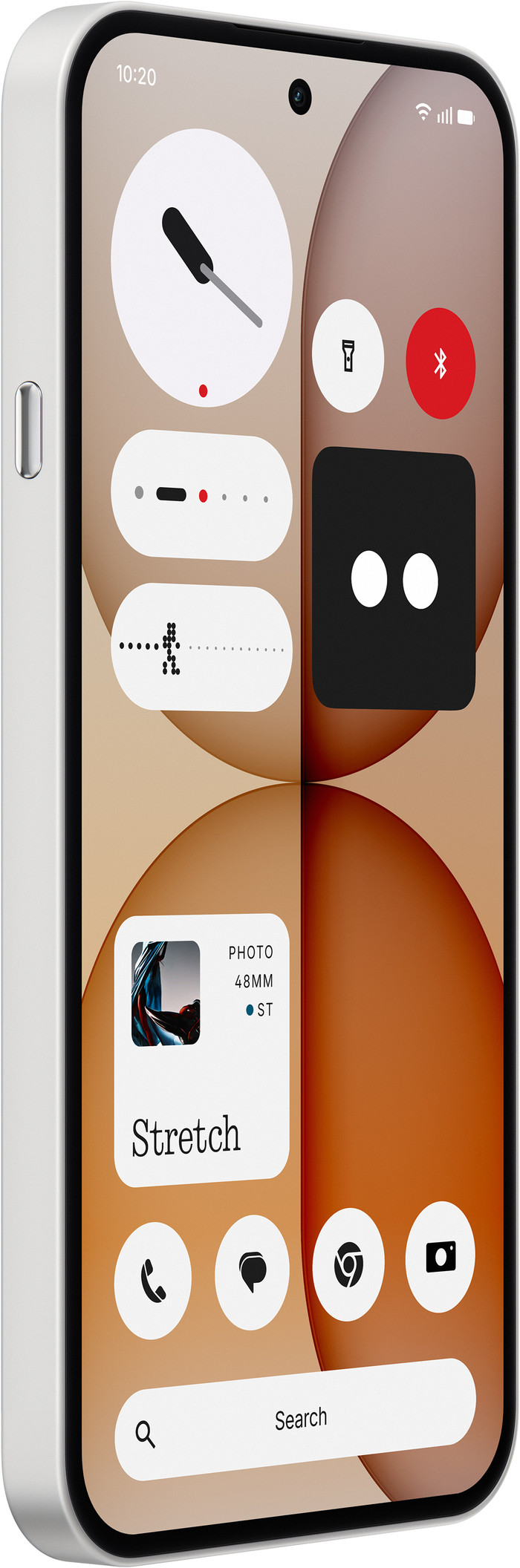 Nothing Phone (4a) 256 Go Blanc 5G avant