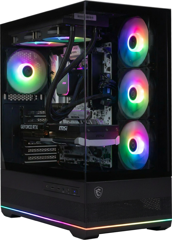 Cobalt x Powered by MSI - Tier 2 - RTX 5070 Ti - Ryzen 7 7800X3D - 32 Go - 2 To SSD côté gauche