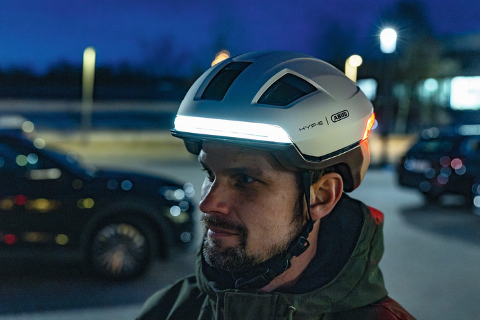 ABUS HYP-E Silver S product in use