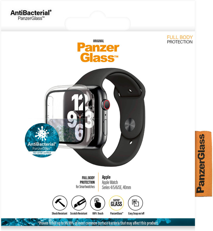 PanzerGlass Full Body Apple Watch 40 mm Protège-écran Verre emballage