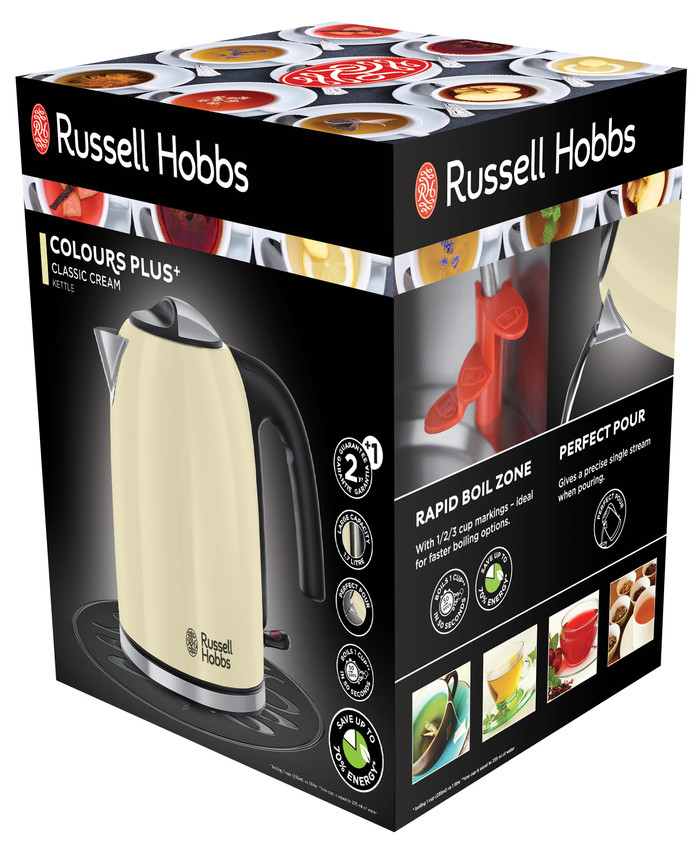 Russell Hobbs Colours Plus+ Crème Intemporel null