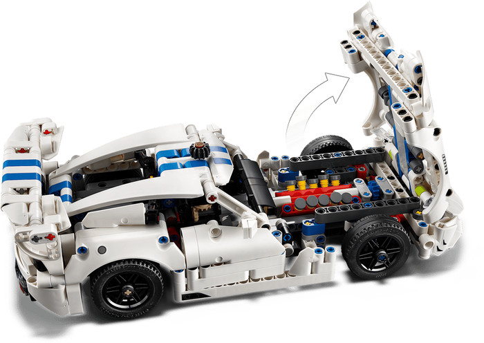 LEGO Technic - Voiture de Sport Dodge Viper GTS-R 42234 détail