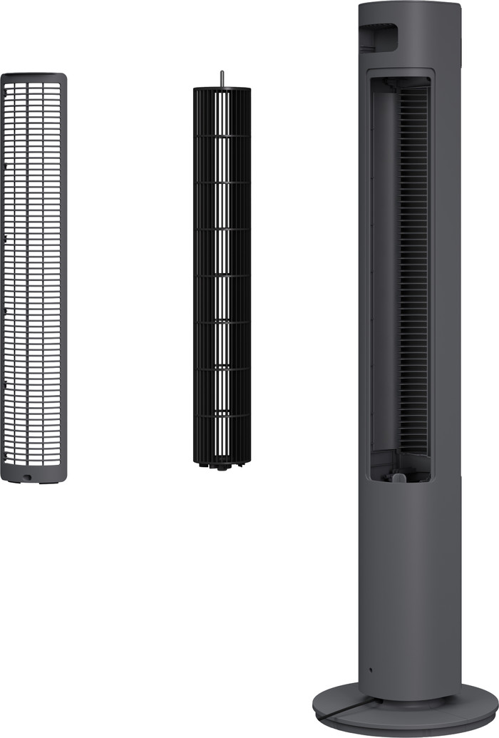 Duux Elevate Smart Grijs binnenkant