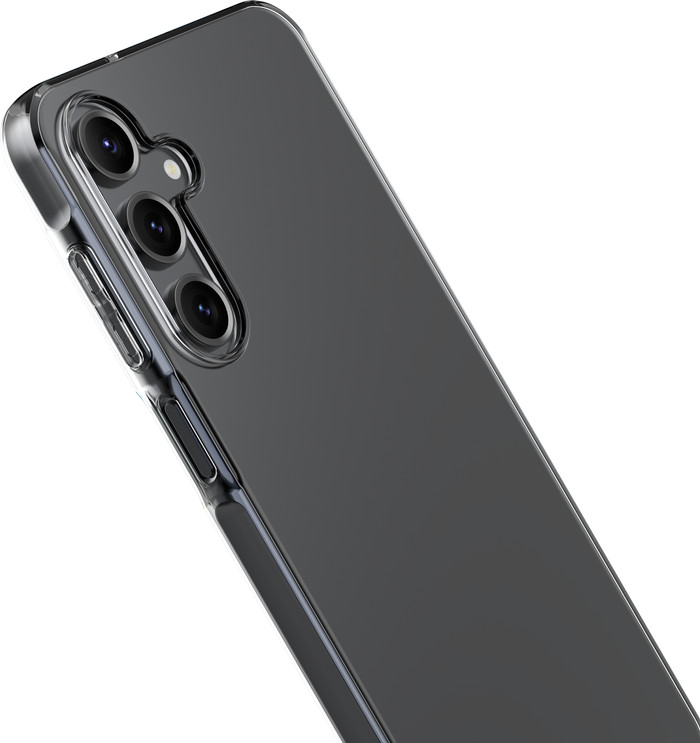 Just in Case Soft Design Samsung Galaxy A16 Back Cover Transparant rechterkant