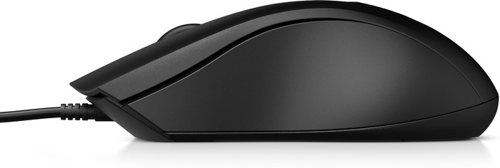 HP 100 Souris Filaire côté gauche