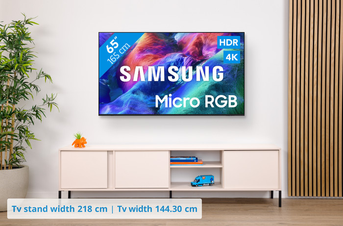 Samsung Micro RGB 65 inches R85H (2026) visual Coolblue 1