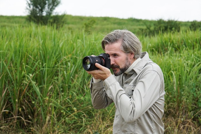 Sony A7 V + FE 85mm f/1.4 GM product in gebruik