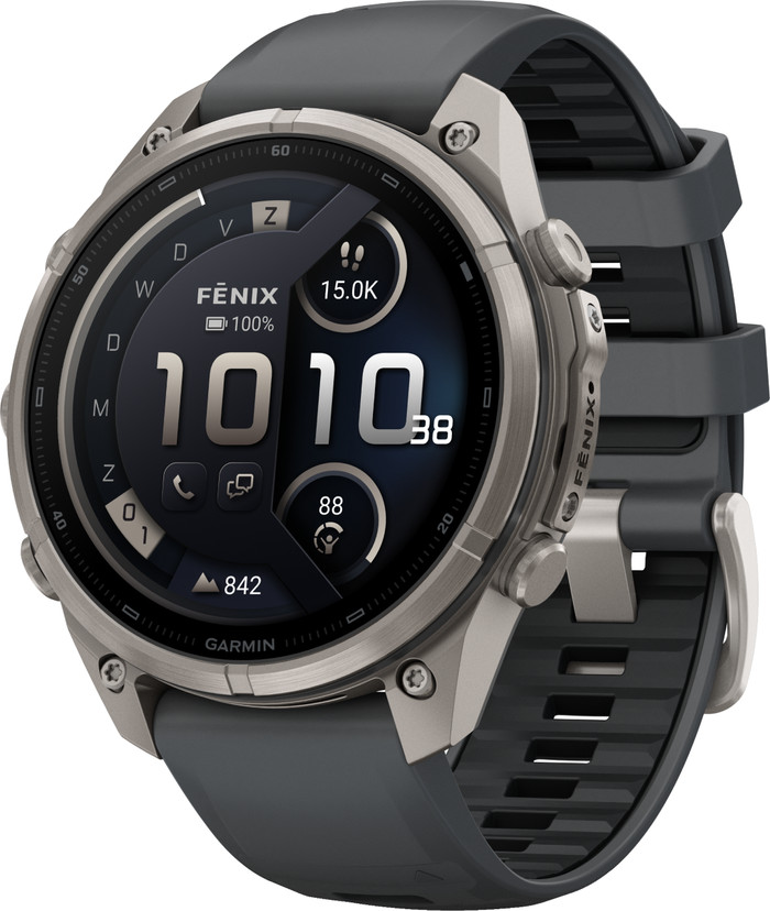Garmin Fenix 9 Pro Zwart LTE 47mm Main Image
