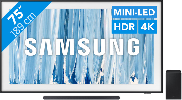 Samsung The Frame Pro 75" (2026) + Samsung HW-S700D Zwart (2024) Main Image