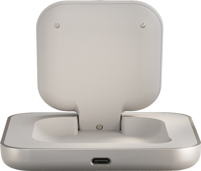 Zens MagSafe et Qi2 Chargeur Sans Fil 15 W avec Support Blanc arrière