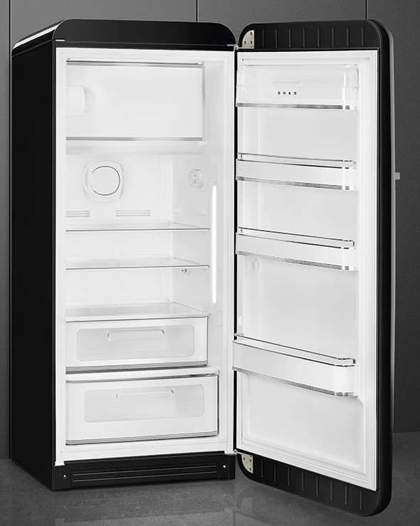 SMEG FAB28RBL5 inside