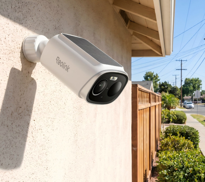 Reolink Argus B340S Duo Pack + Home Hub 1 Lite product in gebruik