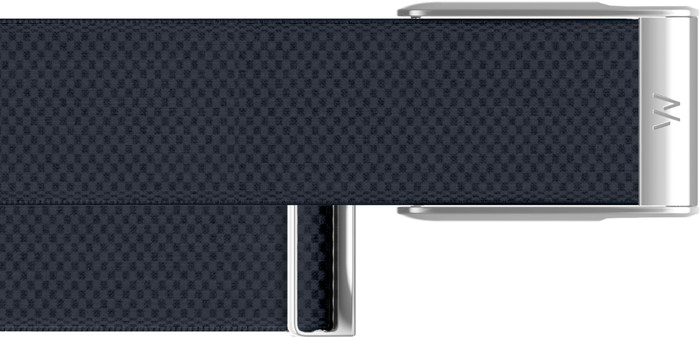 WHOOP MG SuperKnit Luxe Band Donkerblauw detail