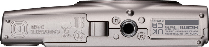 Canon IXUS 285 HS A Zilver onderkant