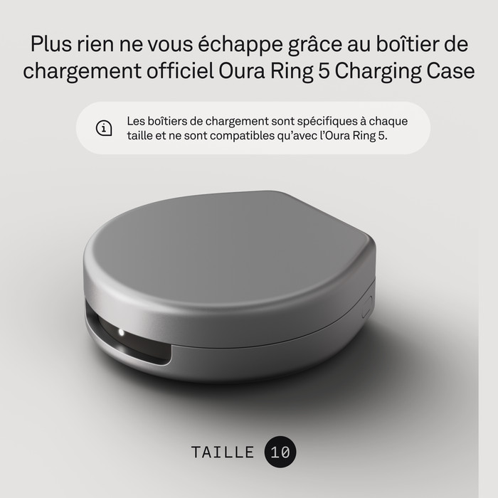 Oura Ring 5 Boitier de Charge Sans Fil Taille 10 visuel fournisseur