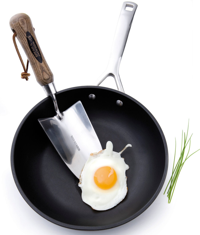 Le Creuset Les Forgees Koekenpan 24 cm product in gebruik