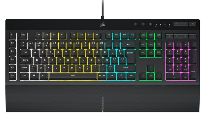Corsair K55 RGB Pro Gaming Toetsenbord Azerty Main Image