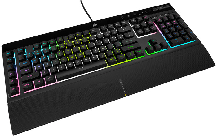 Corsair K55 RGB Pro XT Gaming Keyboard AZERTY right side