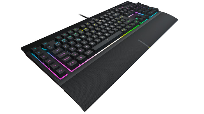 Corsair K55 RGB Pro XT Gaming Keyboard AZERTY right side