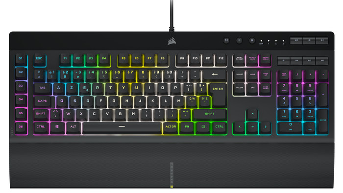 Corsair K55 RGB Pro XT Gaming Keyboard AZERTY Main Image