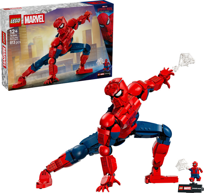 LEGO Marvel - Spider-Man, la Figurine de Héros 76346 côté droit