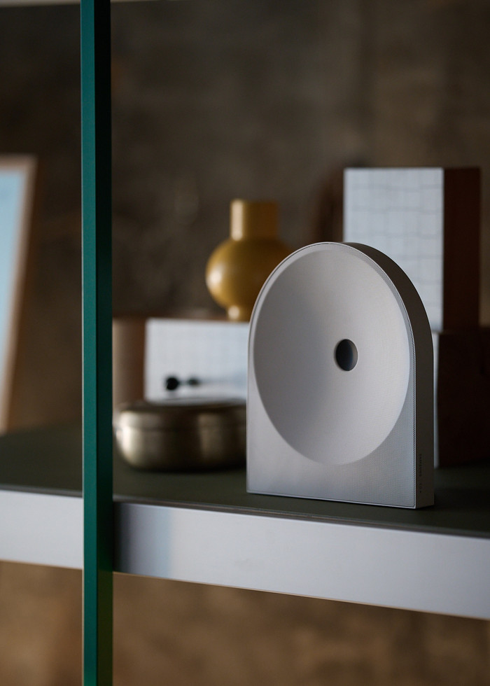 Samsung Music Studio 5 Wit product in gebruik