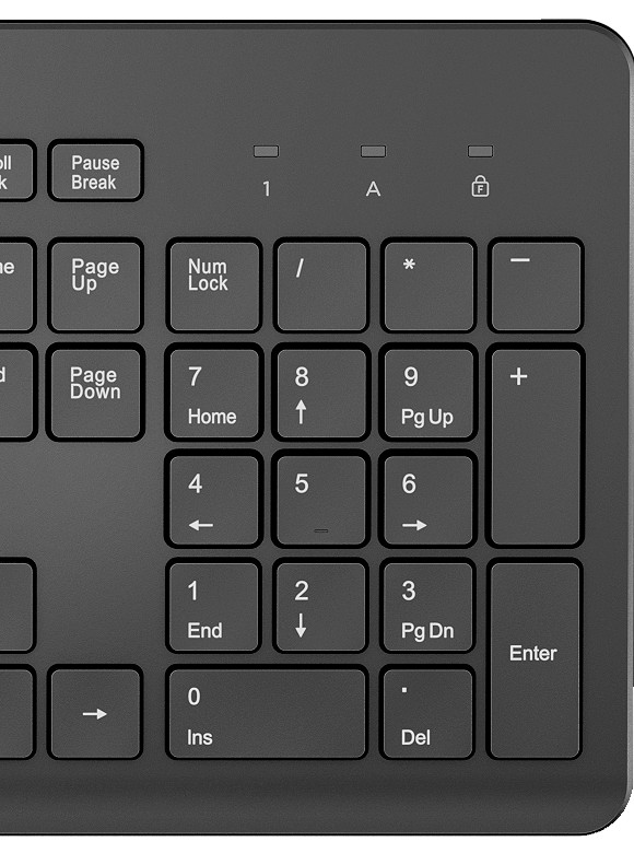 HP 230 Clavier et Souris Sans Fil AZERTY détail