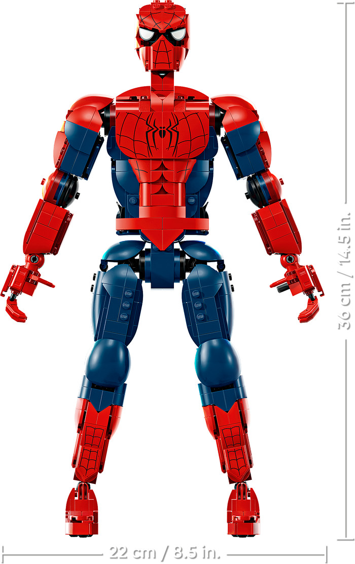 LEGO Marvel - Spider-Man, la Figurine de Héros 76346 détail