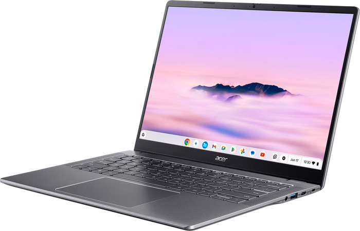 Acer Chromebook Plus 514 CB514-6HT-37VH Azerty rechterkant