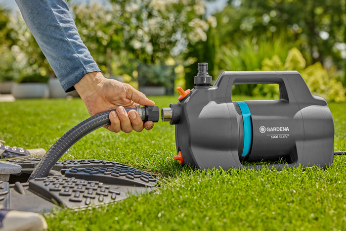 Gardena Besproeiingspomp 5200 Silent product in gebruik