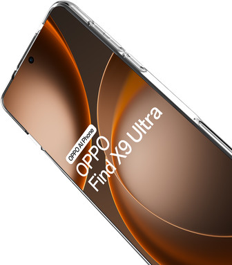 Just in Case Soft Design OPPO Find X9 Ultra Back Cover Transparent détail