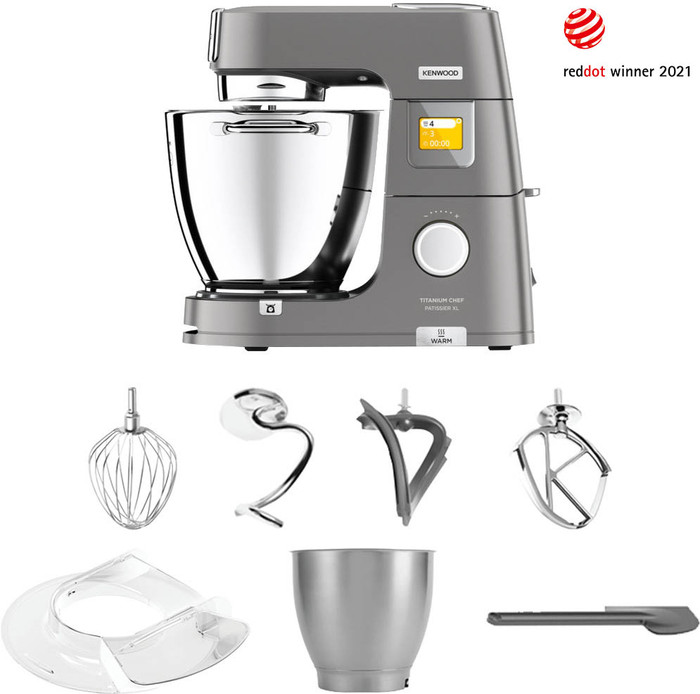 Kenwood Chef Titanium Patissier XL KWL90.004SI avant