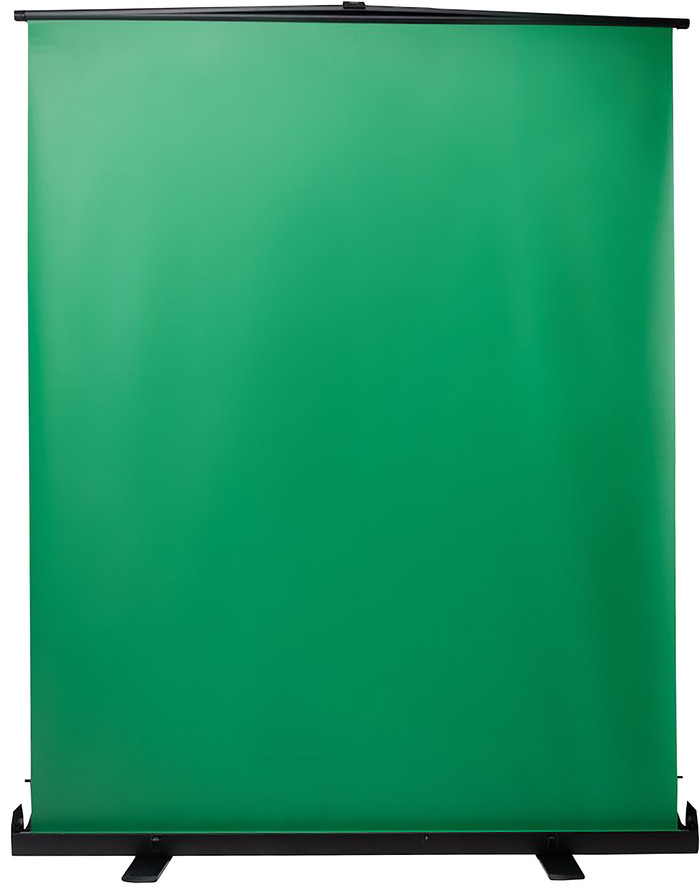 StudioKing Roll-Up Green Screen FB-150200FG 150x200cm Chroma Green Main Image