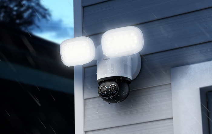 Reolink Floodlight F850W product in gebruik