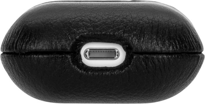 BlueBuilt Étui pour AirPods Gen 1/2 Cuir Noir null