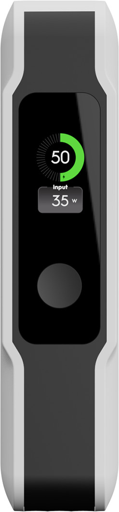 Xtorm NextGen Batterie Externe 35 W 10 000 mAh Blanc côté gauche