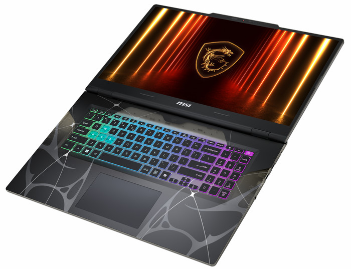 MSI Cyborg 17 B13WGKG-231NL bovenkant