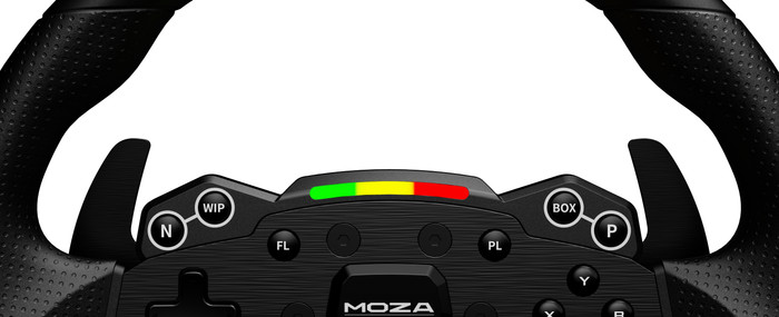 Moza SR-Pedalen Set + Clutch Pedal detail