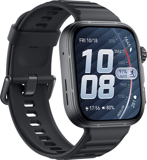Huawei Watch Fit 5 Pro 44 mm Noir côté gauche
