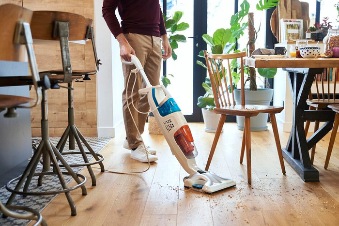 Rowenta Clean & Steam Multi RY8561 product in use