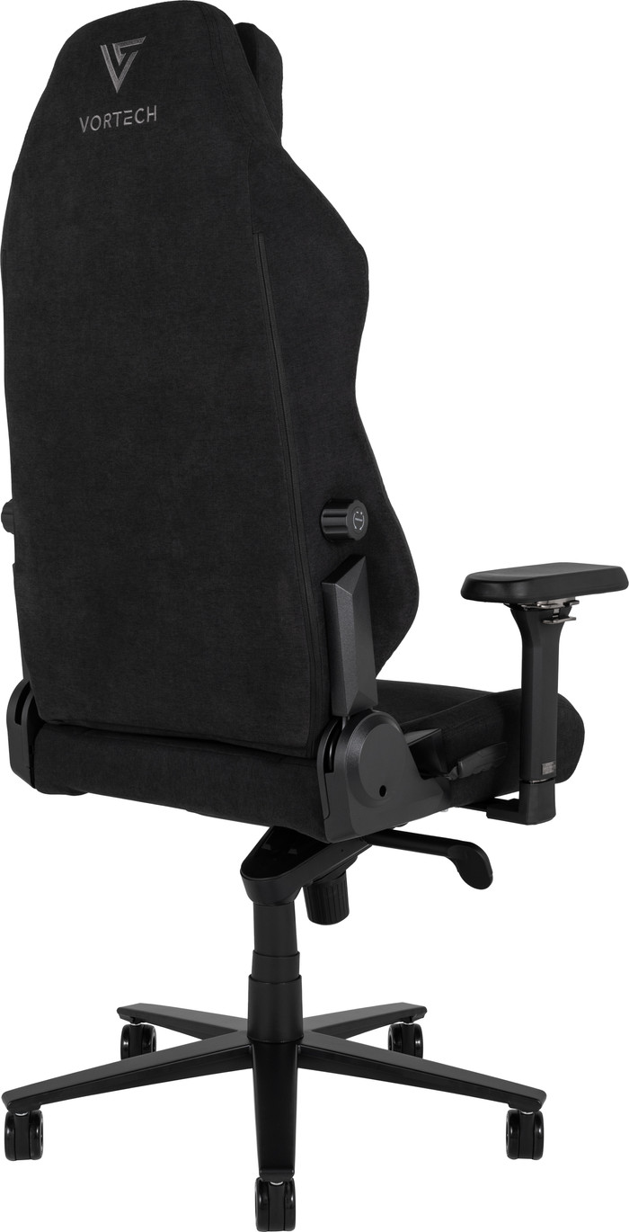 Vortech Prestige Plus Gamestoel Zwart linkerkant